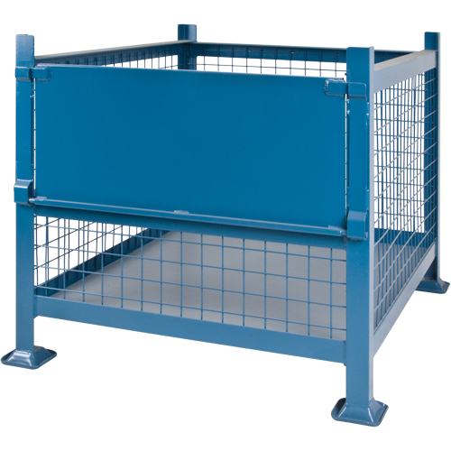 Contenants de vrac empilables, 34,5" la x 40,5" p x 30" h, Capacit&eacute; de 3000 lb Helyx Safety & Industrial Supplies