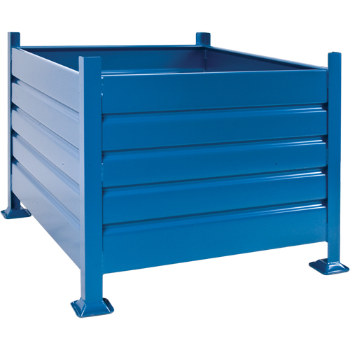 Contenants de vrac empilables, 30" ha x 34,5" la x 40,5" p, Capacit&eacute; de 4500 lb Helyx Safety & Industrial Supplies