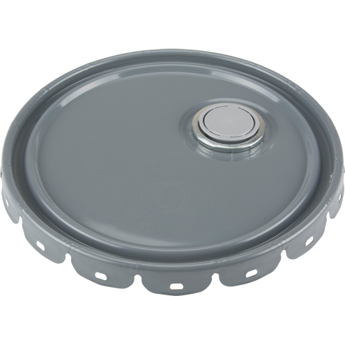 Couvercle doubl&eacute; pour seau m&eacute;tallique 20 L Helyx Safety & Industrial Supplies