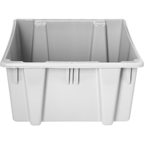 Caisse-palette empilable et emboîtable, 13" x 15,5" x 19,5", Gris Helyx Safety & Industrial Supplies
