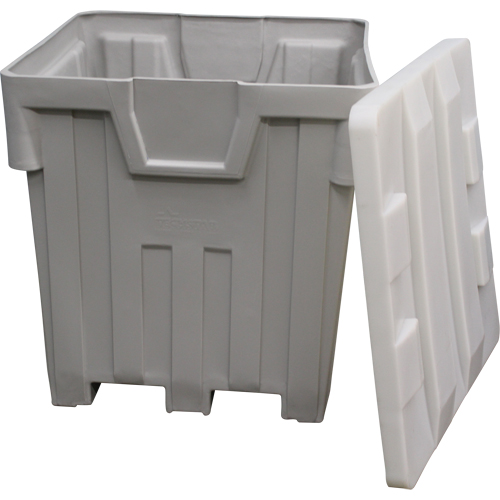 Bacs emboîtables, 44" la x 44" p x 46" h, Gris Helyx Safety & Industrial Supplies