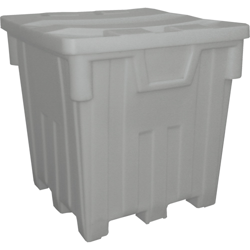 Bacs emboîtables, 44" la x 44" p x 46" h, Gris Helyx Safety & Industrial Supplies
