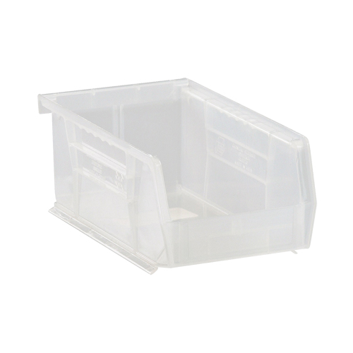 Ultra Stack & Hang Bin, 4-1/8" W x 3" H x 7-3/8" D, Clear Helyx Safety & Industrial Supplies