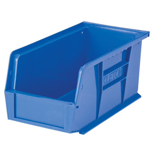 Stack & Hang Bin, 5-1/2" W x 5" H x 10-7/8" D, Blue Helyx Safety & Industrial Supplies