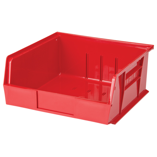 Bac empilable & &agrave; suspendre, 11" la, 5" h x 10-7/8" p, Rouge Helyx Safety & Industrial Supplies