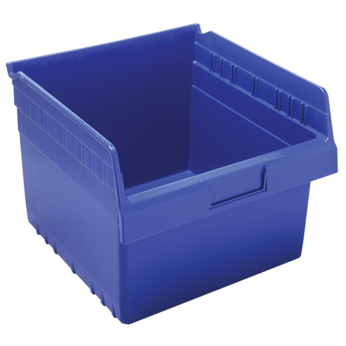 Bacs pour &eacute;tag&egrave;re Store-Max, 11-1/8" la x 8" H x 11-5/8" p, Bleu, Capacit&eacute; 44 lb Helyx Safety & Industrial Supplies