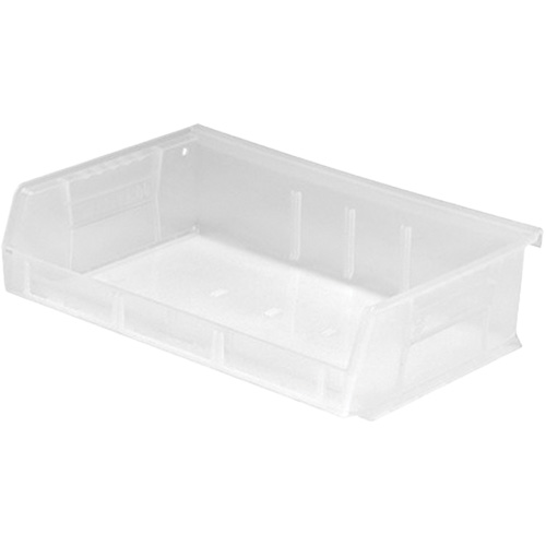 Ultra Stack & Hang Bin, 7-3/8" W x 3" H x 11" D, Clear Helyx Safety & Industrial Supplies