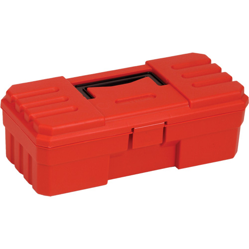 Tool Box, 12" W x 6" D x 4" H, Red Helyx Safety & Industrial Supplies
