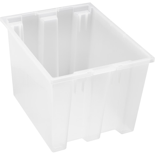 Contenant robuste Stack & Nest, 13" x 15,5" x 19,5", Transparent Helyx Safety & Industrial Supplies