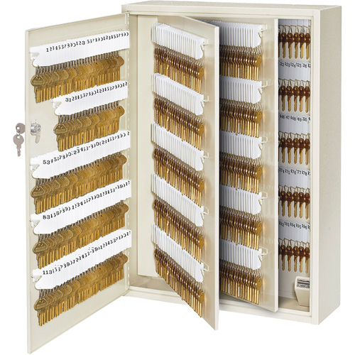 Heavy-Duty Key Cabinet, 730 Keys, Beige Helyx Safety & Industrial Supplies