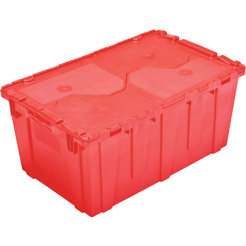FP243C FliPak Nestable Tote, 26.9" x 16.9" x 12.1", Red Helyx Safety & Industrial Supplies