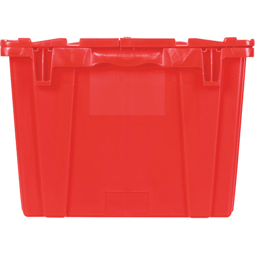 FP243C FliPak Nestable Tote, 26.9" x 16.9" x 12.1", Red Helyx Safety & Industrial Supplies