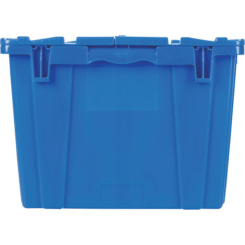 FP243C FliPak Nestable Tote, 26.9" x 16.9" x 12.1", Blue Helyx Safety & Industrial Supplies