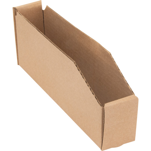 Deep Corrugated Parts Bins, 1-15/16" W x 11-1/4" D x 4-1/2" H, Beige Helyx Safety & Industrial Supplies