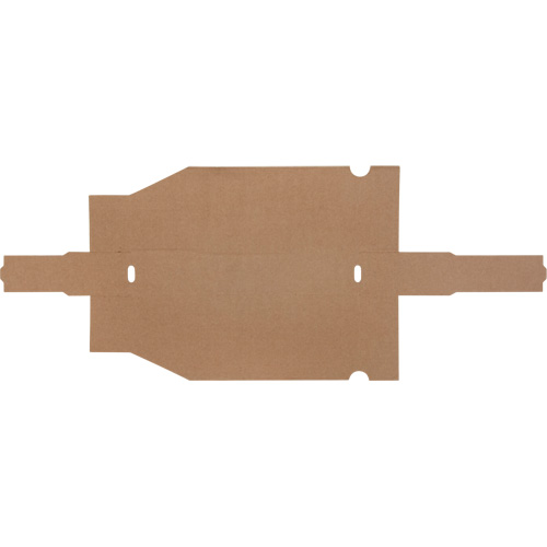 Deep Corrugated Parts Bins, 1-15/16" W x 11-1/4" D x 4-1/2" H, Beige Helyx Safety & Industrial Supplies