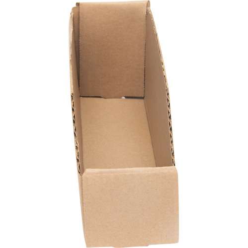 Deep Corrugated Parts Bins, 2-7/8" W x 11-1/4" D x 4-1/2" H, Beige Helyx Safety & Industrial Supplies