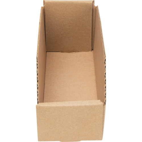 Deep Corrugated Parts Bins, 3-3/4" W x 11-1/4" D x 4-1/2" H, Beige Helyx Safety & Industrial Supplies