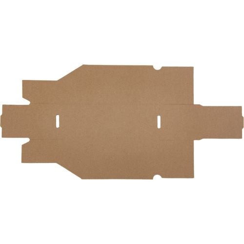 Deep Corrugated Parts Bins, 3-3/4" W x 11-1/4" D x 4-1/2" H, Beige Helyx Safety & Industrial Supplies