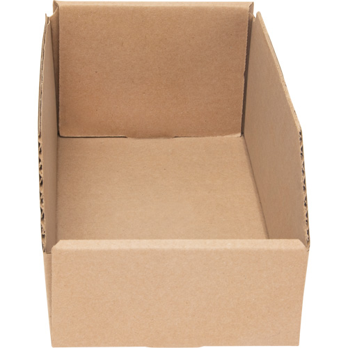 Deep Corrugated Parts Bins, 5-3/4" W x 11-1/4" D x 4-1/2" H, Beige Helyx Safety & Industrial Supplies