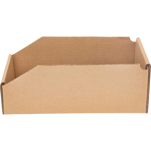 Deep Corrugated Parts Bins, 5-3/4" W x 11-1/4" D x 4-1/2" H, Beige Helyx Safety & Industrial Supplies