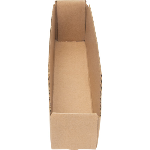 Boîtes profondes en carton ondul&eacute;, 1-7/8" la x 17-1/8" p x 4-1/2" h, Beige Helyx Safety & Industrial Supplies