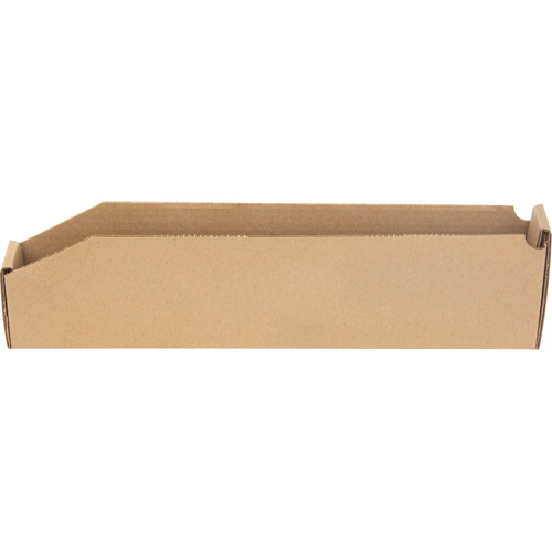 Deep Corrugated Parts Bins, 2-7/8" W x 17-1/4" D x 4-1/2" H, Beige Helyx Safety & Industrial Supplies