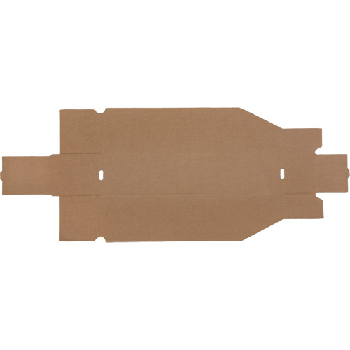 Deep Corrugated Parts Bins, 3-3/4" W x 17-1/4" D x 4-1/2" H, Beige Helyx Safety & Industrial Supplies