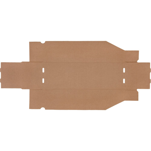 Deep Corrugated Parts Bins, 5-3/4" W x 17-1/4" D x 4-1/2" H, Beige Helyx Safety & Industrial Supplies