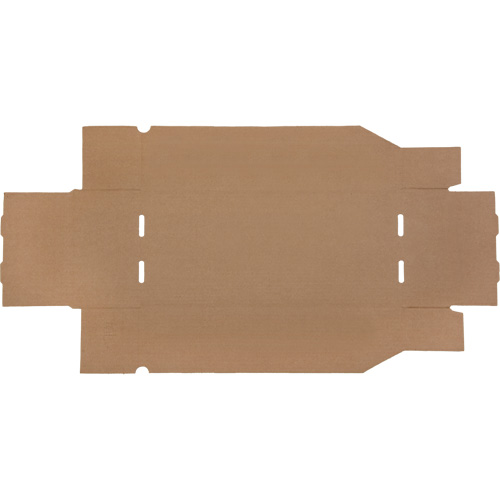 Deep Corrugated Parts Bins, 7-3/4" W x 17-1/4" D x 4-1/2" H, Beige Helyx Safety & Industrial Supplies