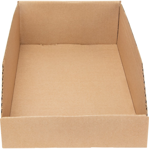 Deep Corrugated Parts Bins, 9-3/4" W x 17-1/4" D x 4-1/2" H, Beige Helyx Safety & Industrial Supplies