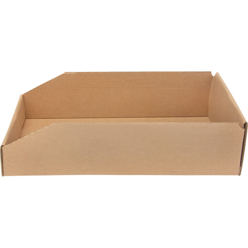 Deep Corrugated Parts Bins, 9-3/4" W x 17-1/4" D x 4-1/2" H, Beige Helyx Safety & Industrial Supplies