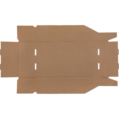 Deep Corrugated Parts Bins, 9-3/4" W x 17-1/4" D x 4-1/2" H, Beige Helyx Safety & Industrial Supplies