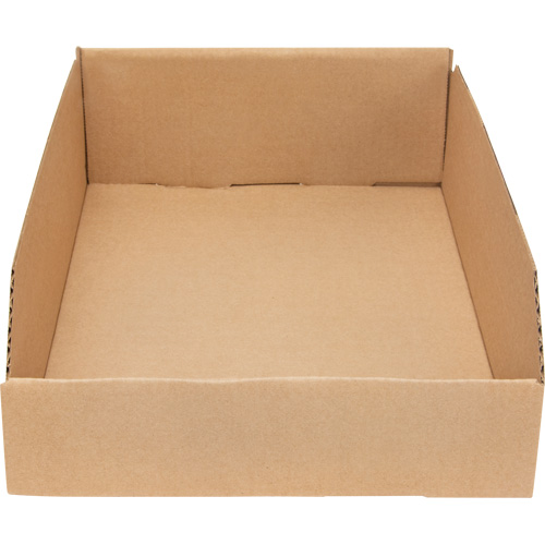 Deep Corrugated Parts Bins, 11-3/4" W x 17-1/4" D x 4-1/2" H, Beige Helyx Safety & Industrial Supplies