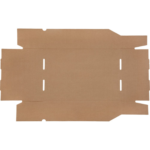 Deep Corrugated Parts Bins, 11-3/4" W x 17-1/4" D x 4-1/2" H, Beige Helyx Safety & Industrial Supplies