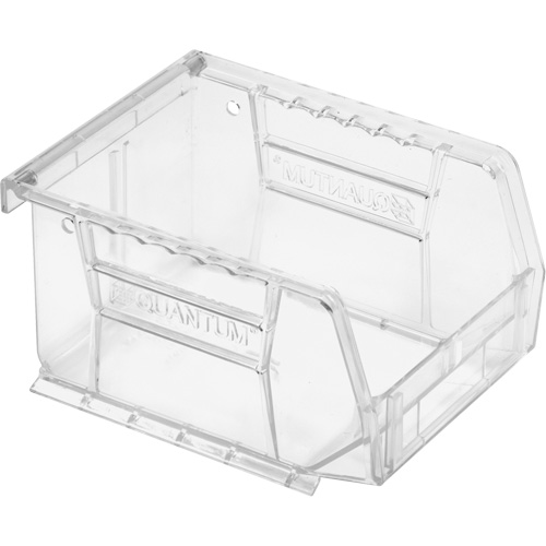 Bacs tr&egrave;s transparents Ultra, 4-1/8" la, 3" h x 5-3/8" p, Transparent Helyx Safety & Industrial Supplies
