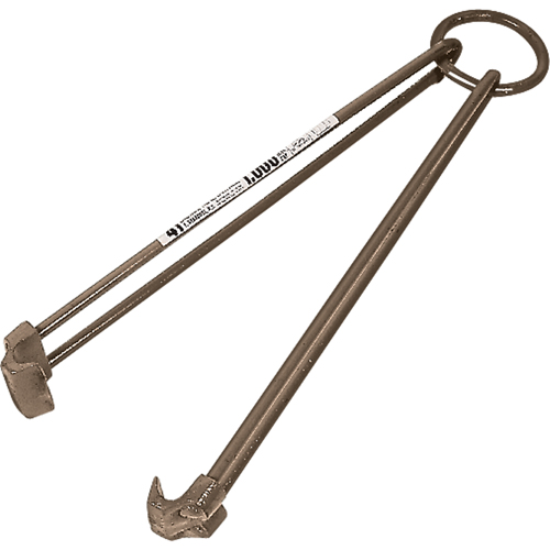 Horizontal Drum Lifting Hooks, 55 US gal. (45 Imperial Gal.), 1000 lbs./454 kg Cap. Helyx Safety & Industrial Supplies