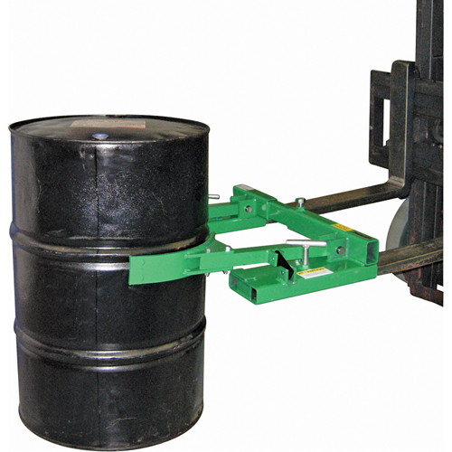 Manipulateur de baril m&eacute;canique Auto-Grip actionn&eacute; par gravit&eacute;, Pour 30 - 85 gal. US (25 - 70 gal. imp.) Helyx Safety & Industrial Supplies
