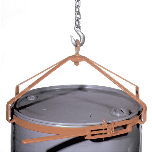 Manual Vertical Drum Lifter, 55 US gal. (45 Imperial Gal.), 700 lbs./317 kg. Cap. Helyx Safety & Industrial Supplies