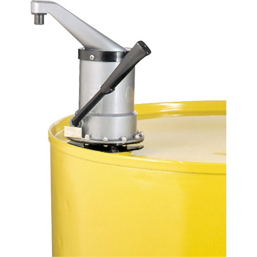 Pompe &agrave; baril, type levier, Polypropyl&egrave;ne, 10 oz/course, Pour barils de 5-45 gal. Helyx Safety & Industrial Supplies