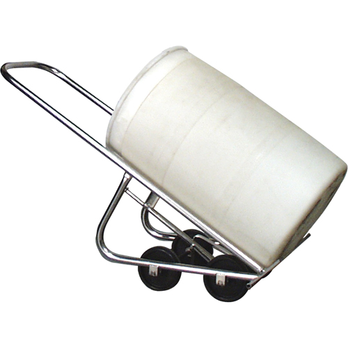 Multi-Purpose Drum Truck, Stainless Steel Construction, 25 - 55 US Gal. (20 - 45 Imperial Gal.) Helyx Safety & Industrial Supplies