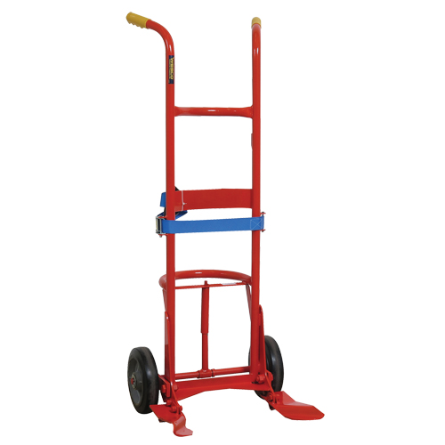 Overpack Hand Truck, Steel Construction, 55 US gal. ( 45 Imperial Gal.) Helyx Safety & Industrial Supplies