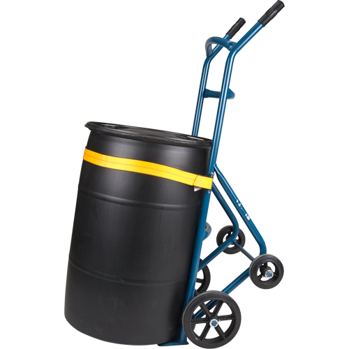 Drum Hand Truck , Steel Construction, 25 - 55 US Gal. (20 - 45 Imperial Gal.) Helyx Safety & Industrial Supplies