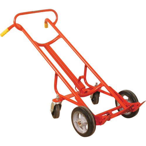 Ergonomic Drum Truck With Swivel Casters, Steel Construction, 55 - 85 US Gal. (45 - 70 Imperial Gal.) Helyx Safety & Industrial Supplies