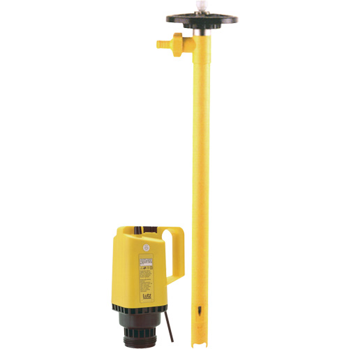 Electric Drum Pumps, Polypropylene, 24 GPM Helyx Safety & Industrial Supplies
