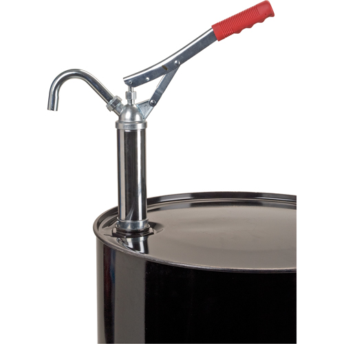Lever-Type Drum Pump, Steel, 11 oz./Stroke, Fits 30-55 Gal. Helyx Safety & Industrial Supplies