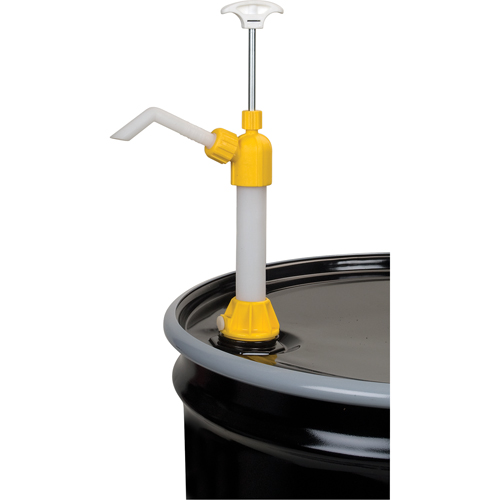 Pompe de type &agrave; tirer pour baril , Pour 15 - 55 gal., 14 oz/course Helyx Safety & Industrial Supplies