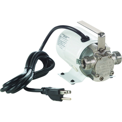 Non-Submersible, Self-Priming Plated Brass Transfer Pumps - Pump Only, 115 V, 360 GPH, 1/10 HP Helyx Safety & Industrial Supplies