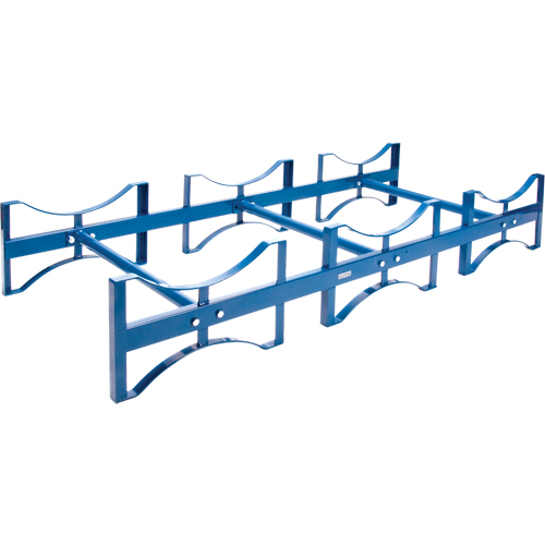 Drum Stacking Rack, 3 Drums, 2400 lbs. Capacity, 71-1/2" W x 30" D x 12-1/2" H Helyx Safety & Industrial Supplies