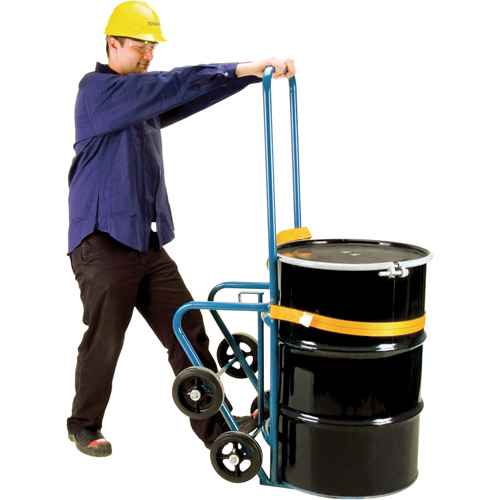 All-In-One Drum Trucks, Steel Construction, 25 - 55 US Gal. (20 - 45 Imperial Gal.) Helyx Safety & Industrial Supplies