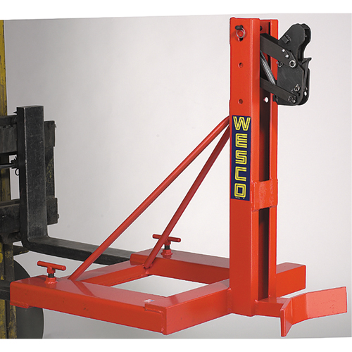 Manipulateurs de baril Gator Grip pour chariot &eacute;l&eacute;vateur, Pour 30 gal. US (25 gal. imp.) / 50 gal. US (41.6 gal. imp.) / 80 gal. US (66.6 gal. imp.) Helyx Safety & Industrial Supplies